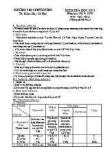 Đề kiểm tra học kỳ I môn Ngữ văn Lớp 6 - Năm học 2019-2020 - Trường THCS Phú Lương